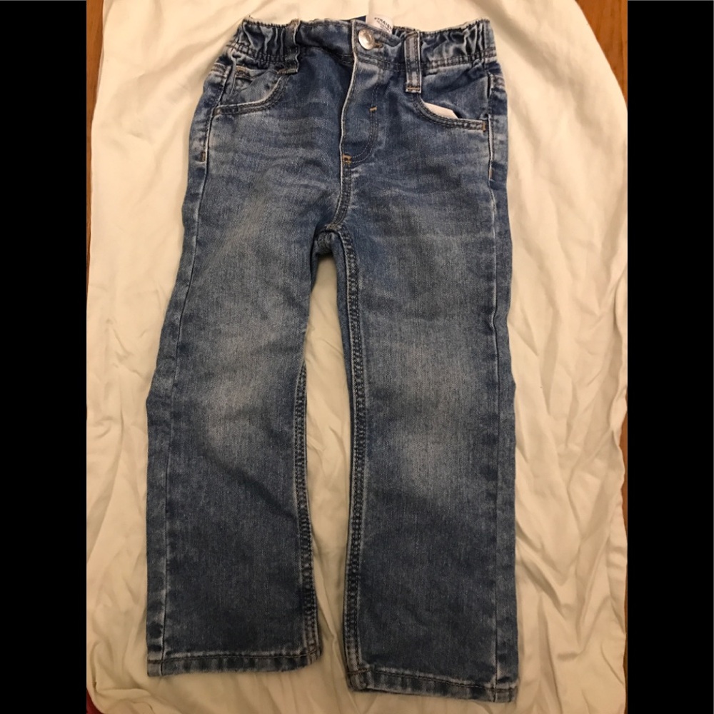 3 for $12.  Old navy elastic adjustable waist jeans